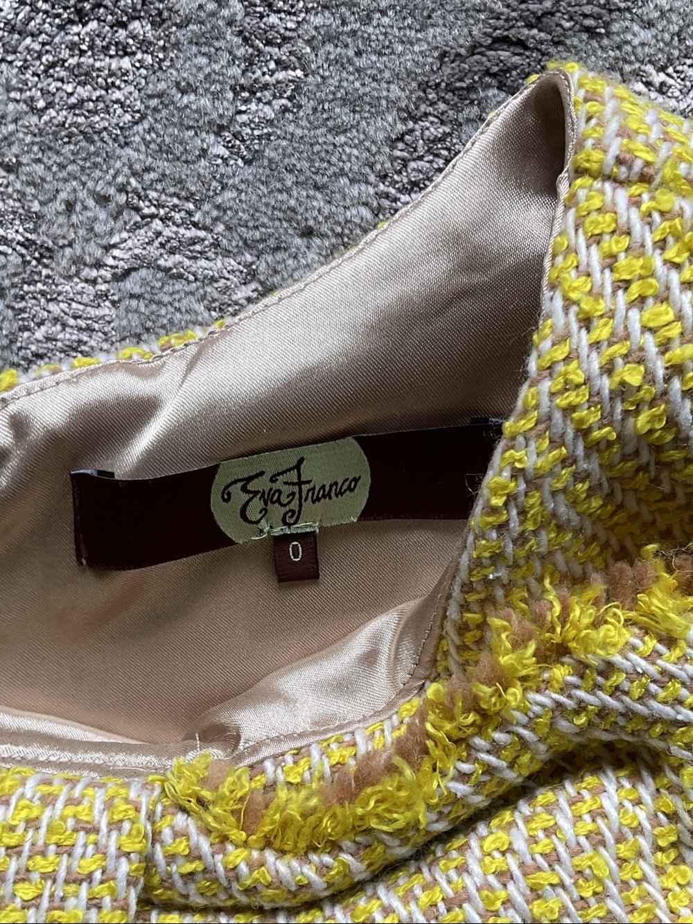 Anthro/Eva Franco Chartreuse Bow-Front Midi Dress - Picture 7 of 10